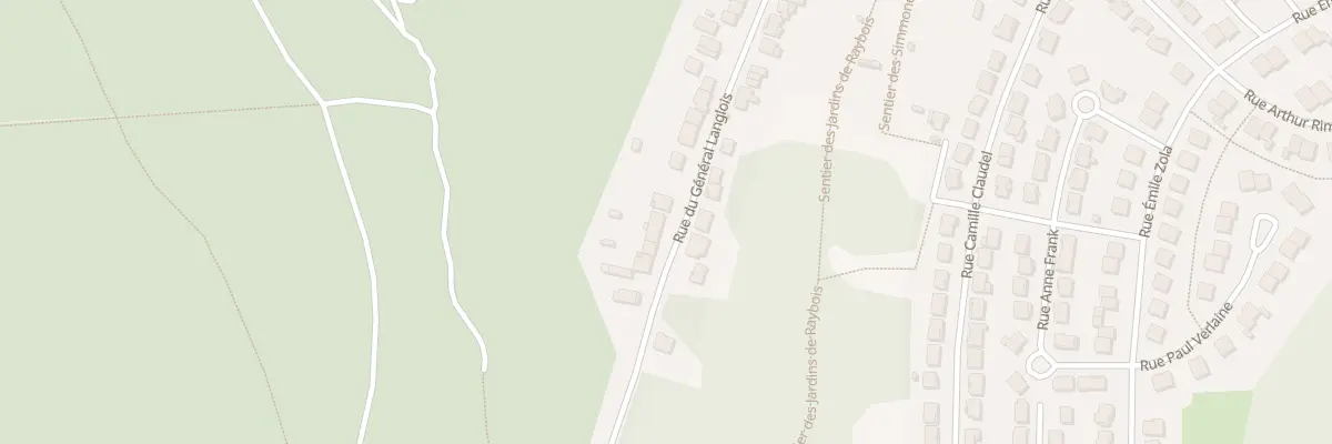 Plan du 100 Rue du Genéral Langlois à Frouard