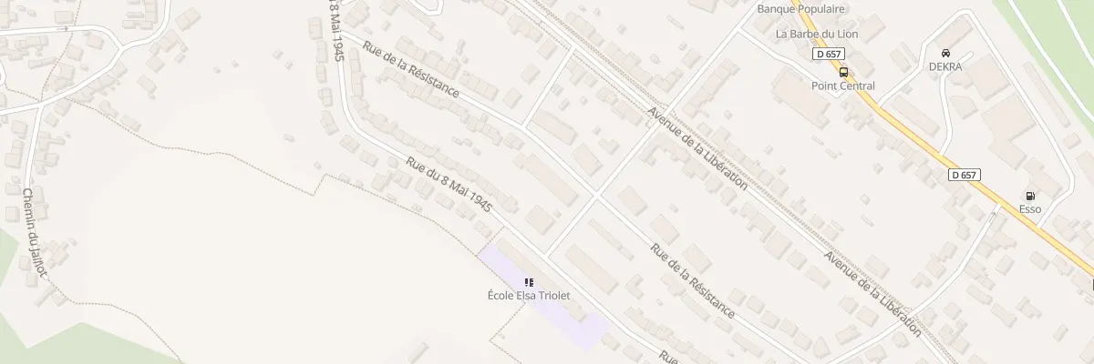 Plan du 32 Rue de la Résistance à Frouard