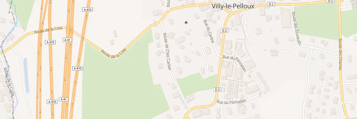 Plan du 81 Rte de Chez Cartier à Villy-le-Pelloux