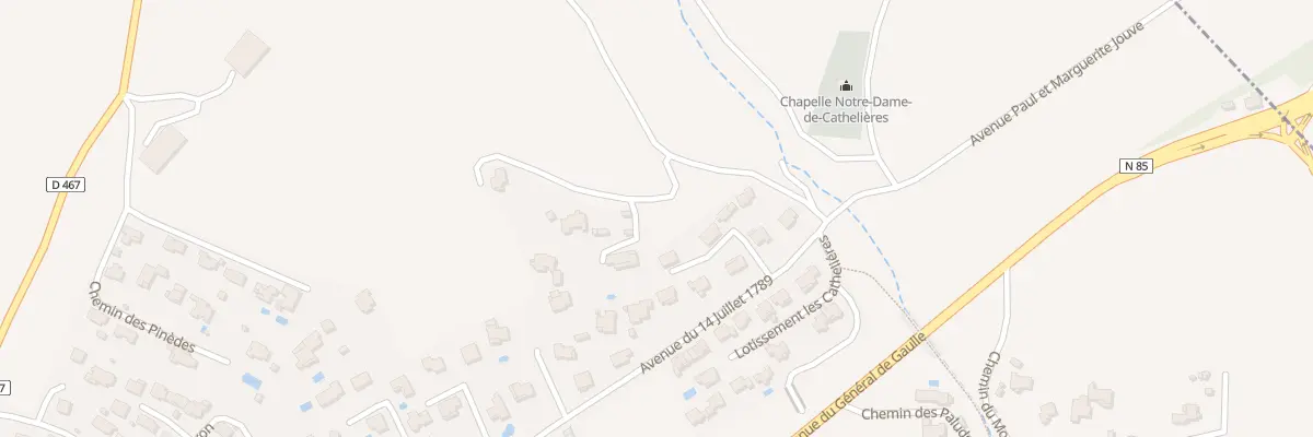 Plan du 5112 L’Houbeyron à Mallemoisson
