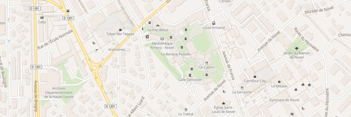 Plan du 5 Rue Louis Armand à Annecy