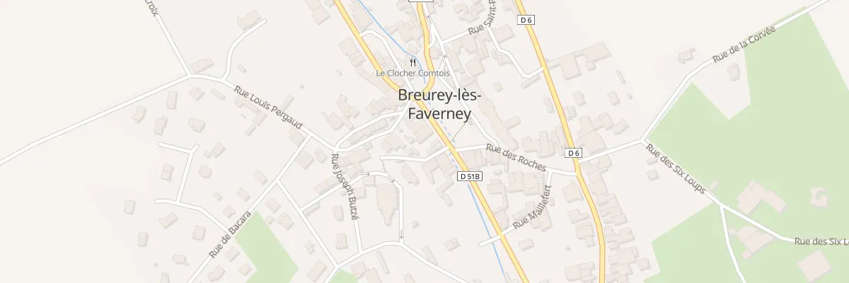 Plan du 7 Pl Joly de Colombe à Breurey-lès-Faverney