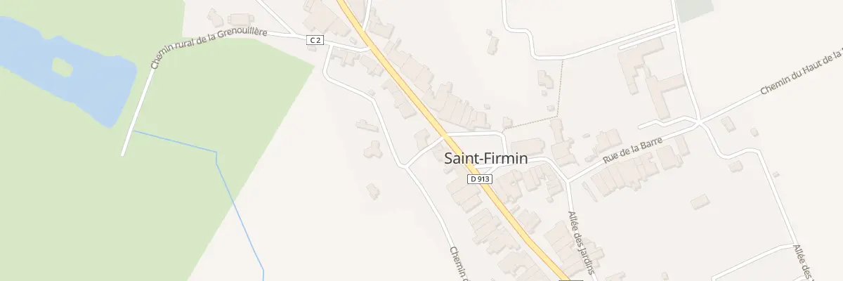 Plan du 28 Av Principale à Saint-Firmin