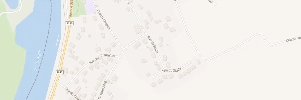 Plan du 5732 Rue du Stade à Millery