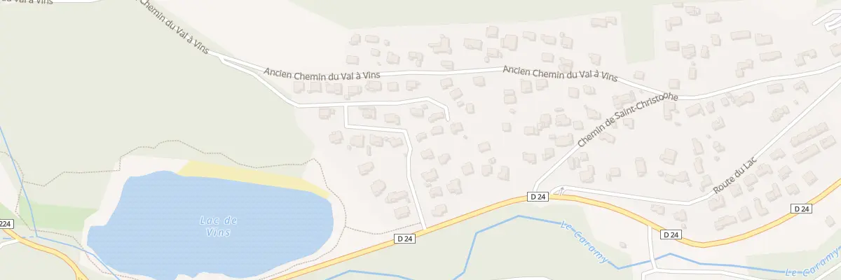 Plan du 5361 Les Beaux Quartiers à Vins-sur-Caramy