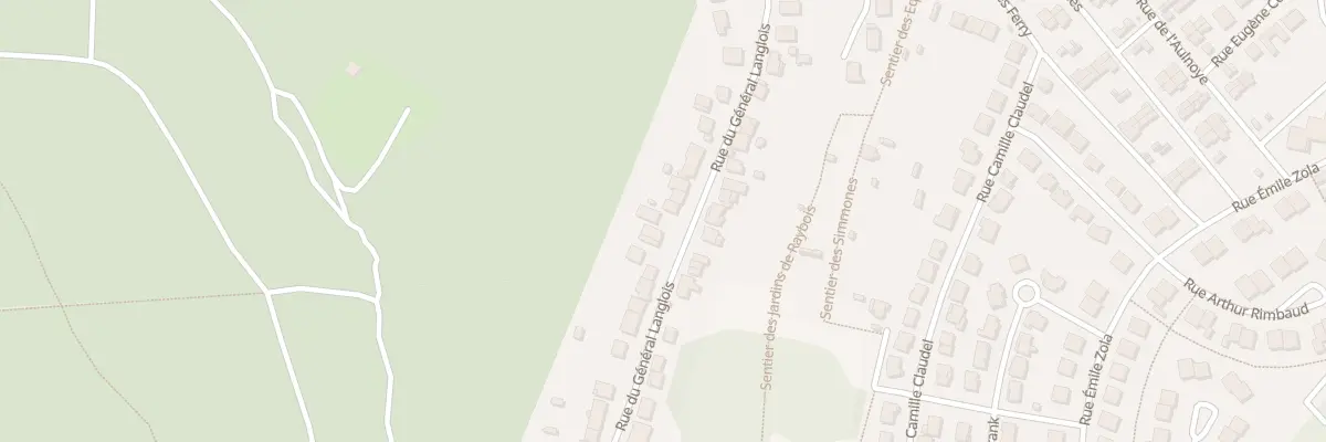Plan du 78 Rue du Genéral Langlois à Frouard