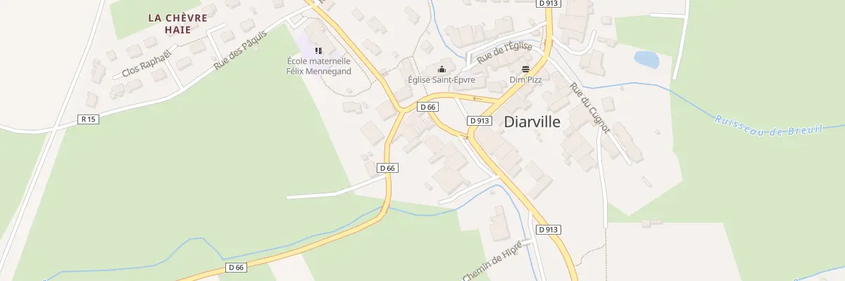 Plan du 4B Pl du Docteur Raymond Midon à Diarville