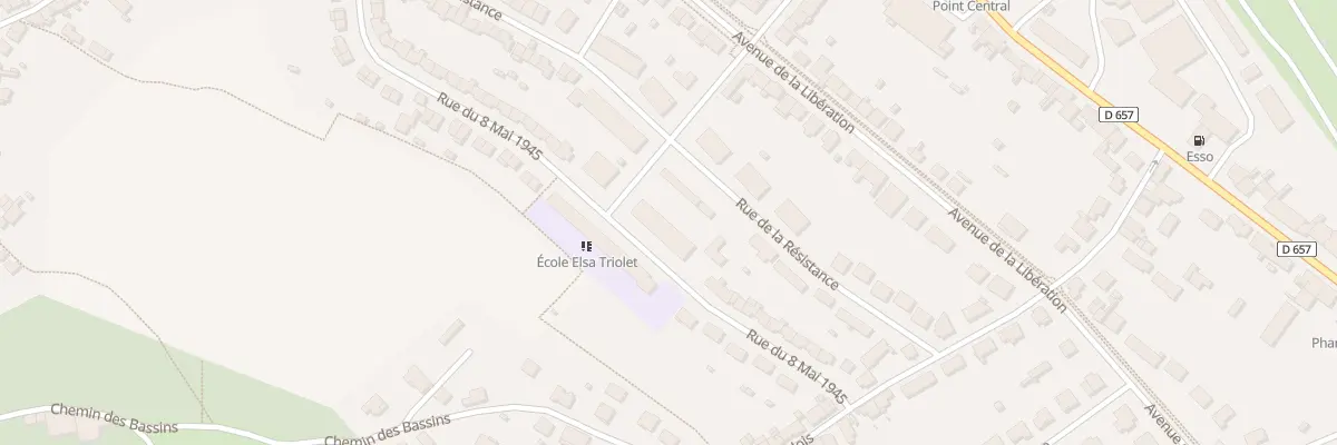 Plan du 45C Rue du Huit Mai 1945 à Frouard