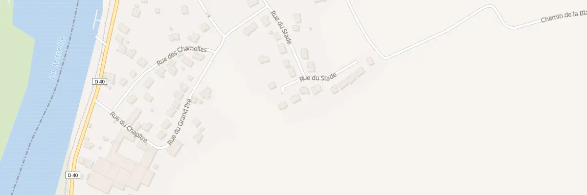 Plan du 24 Rue du Stade à Millery