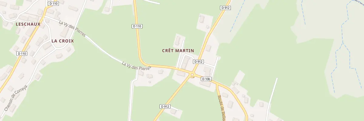 Plan du 30 Rte de l’Église à Leschaux
