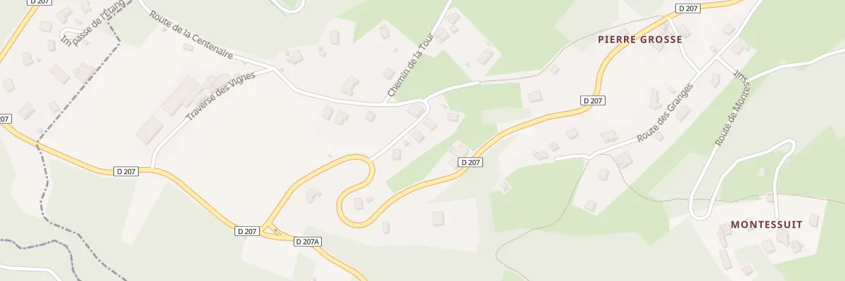 Plan du 68 Rte de la Centenaire à Presle