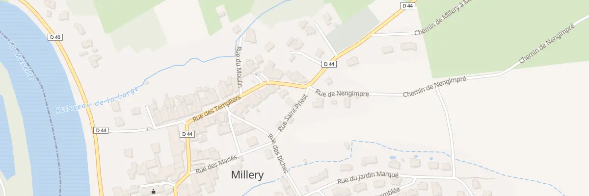 Plan du 26 Rue Saint-priest à Millery