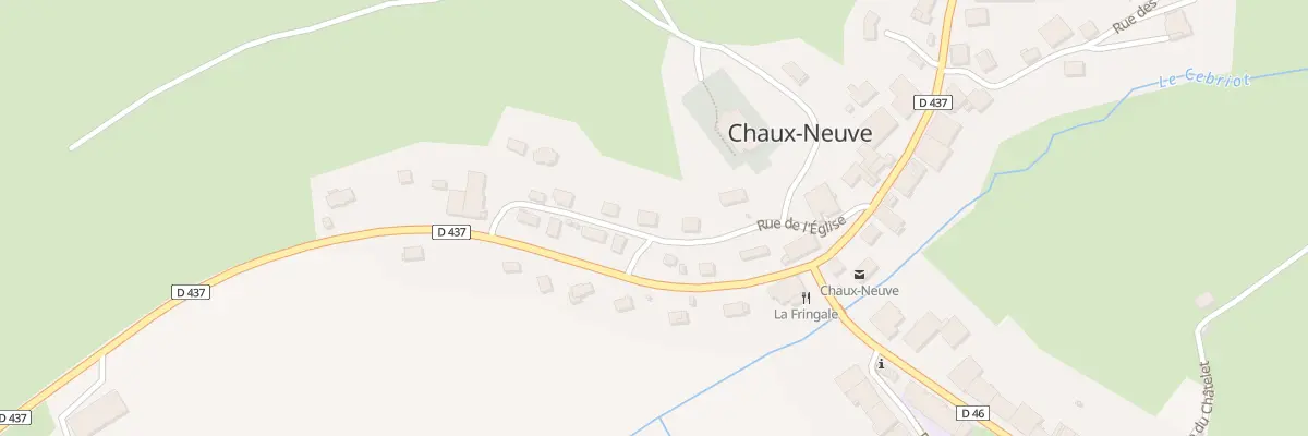 Plan du 10 Rue de l’Eglise à Chaux-Neuve