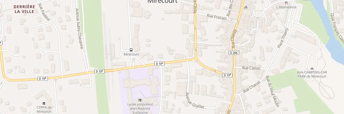 Plan du 6 Av Graillet à Mirecourt