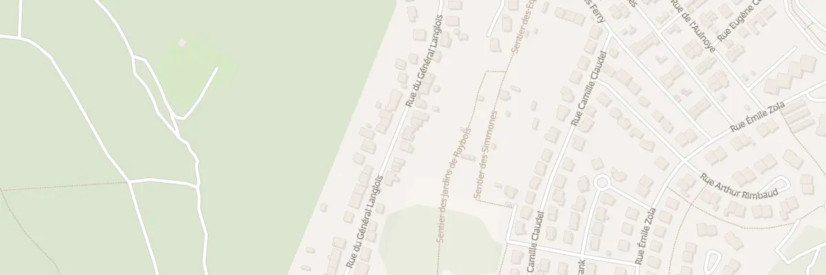 Plan du 91 Rue du Genéral Langlois à Frouard