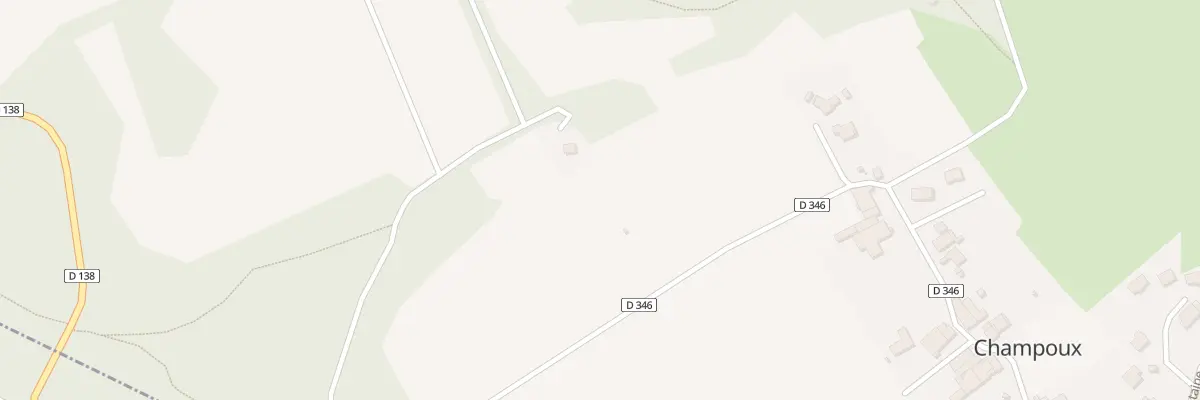 Plan du 2 Che de la Maudition à Champoux