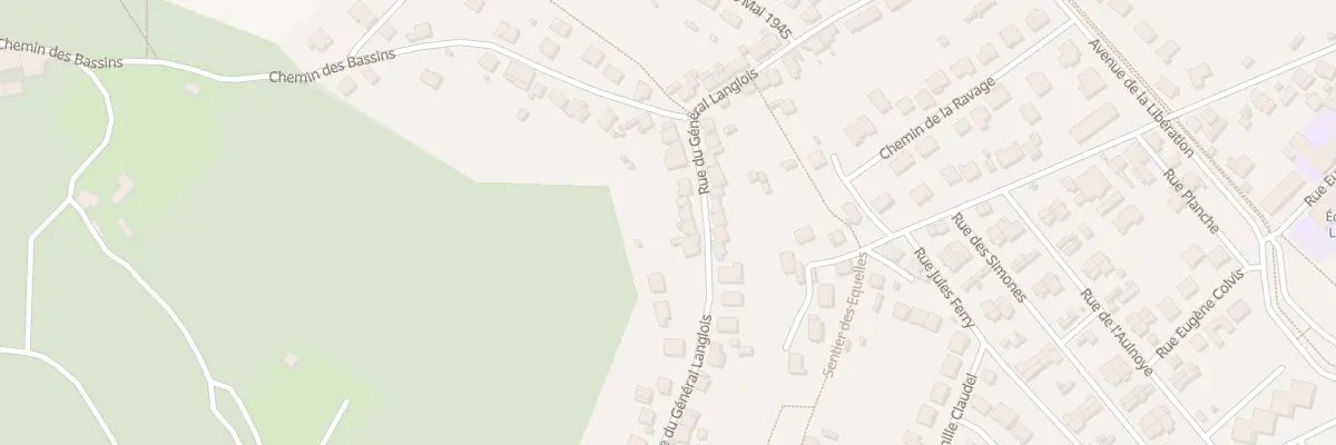 Plan du 48 Rue du Genéral Langlois à Frouard