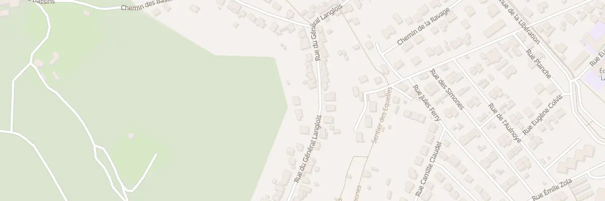 Plan du 54 Rue du Genéral Langlois à Frouard