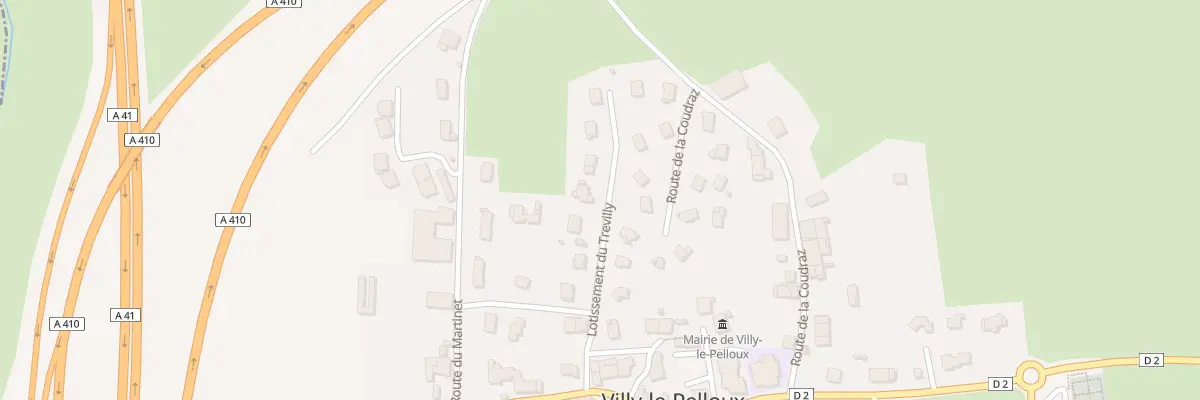 Plan du 97 Lot du Trévilly à Villy-le-Pelloux