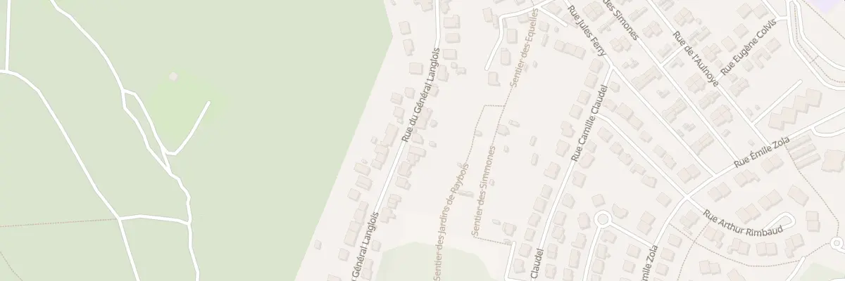 Plan du 85 Rue du Genéral Langlois à Frouard
