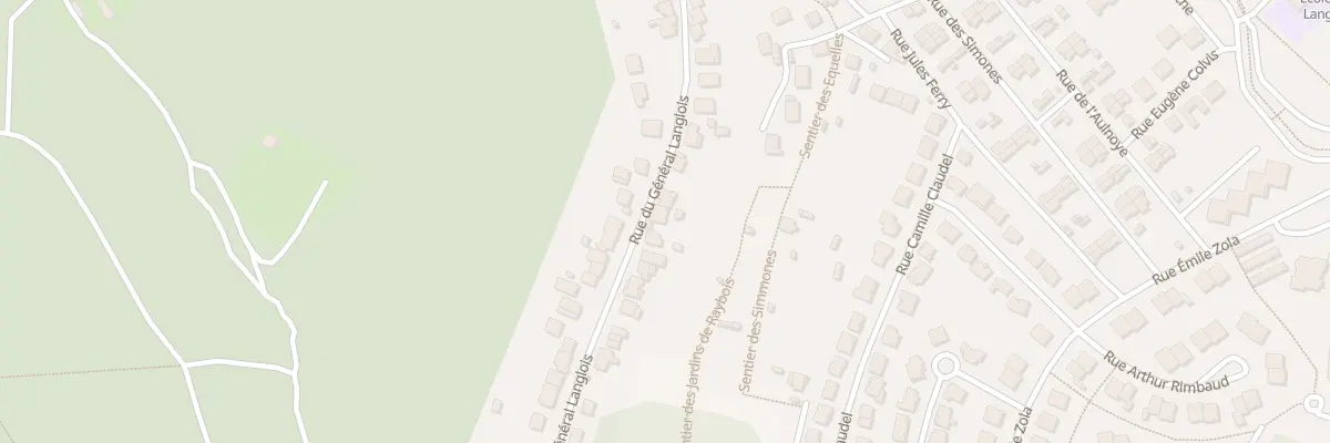 Plan du 83 Rue du Genéral Langlois à Frouard