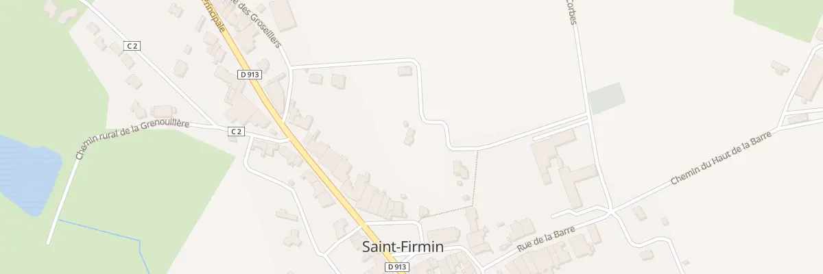 Plan du 18 Chem de Derriere l’Eglise à Saint-Firmin