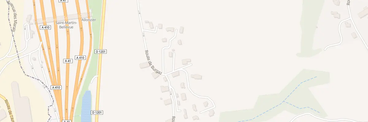 Plan du 430 Rte de Burgaz à Fillière