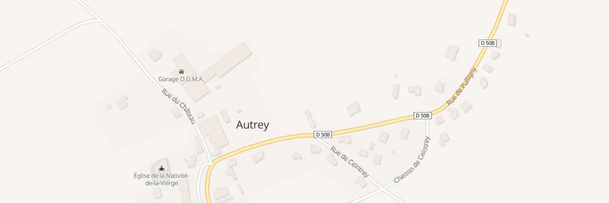 Plan du 4 Rue de Pulligny à Autrey
