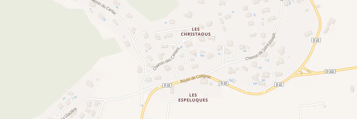 Plan du 9000 Les Christaous à Montfort-sur-Argens
