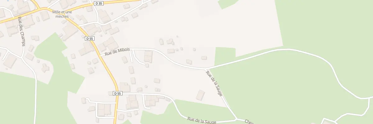 Plan du 7 Rue de Mibois à Mignovillard