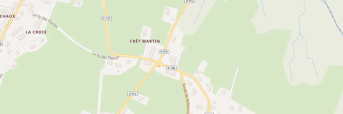 Plan du 45 Rte de la Chapelle à Leschaux
