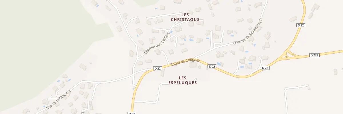 Plan du 5000F Les Christaous à Montfort-sur-Argens
