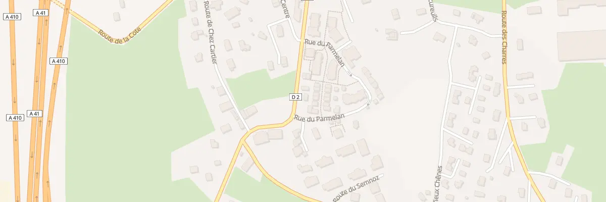 Plan du 9020 Rte du Chef Lieu à Villy-le-Pelloux