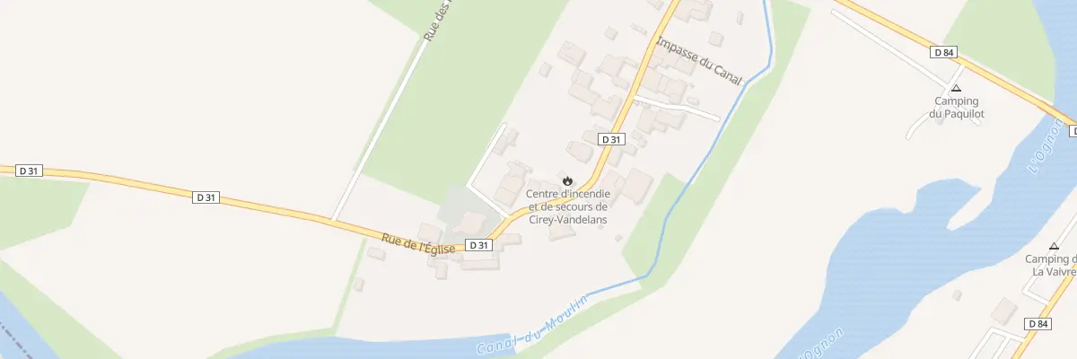 Plan du 5 Rue de l’Eglise à Cirey