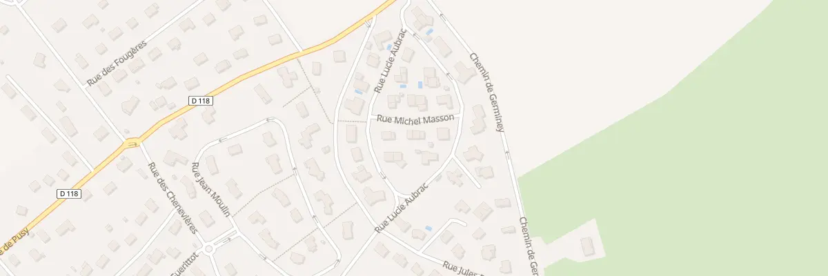 Plan du 3 Rue Michel Masson à Pusey