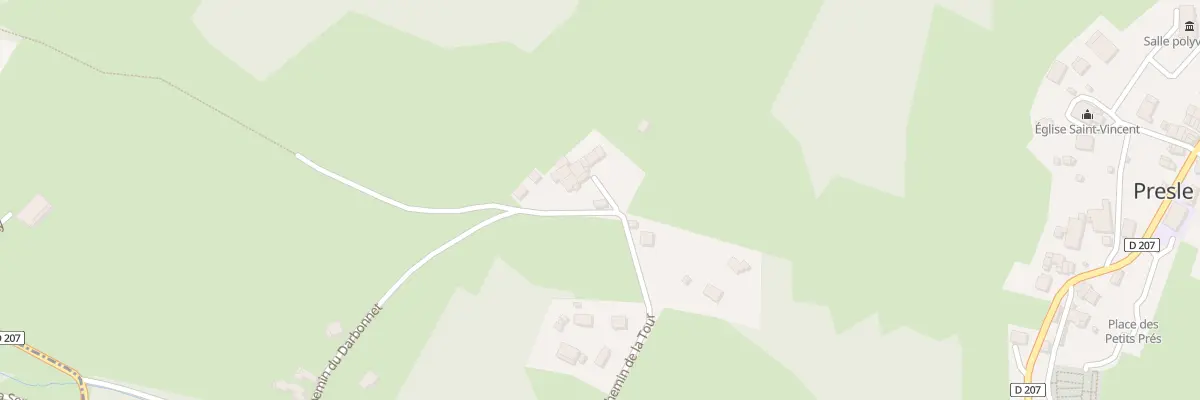 Plan du 5009 La Tour à Presle