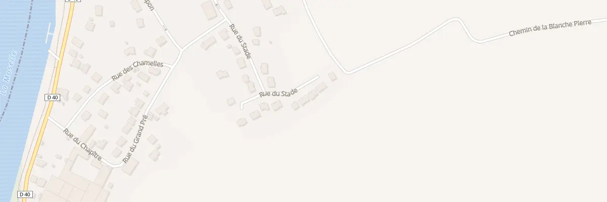 Plan du 30B Rue du Stade à Millery