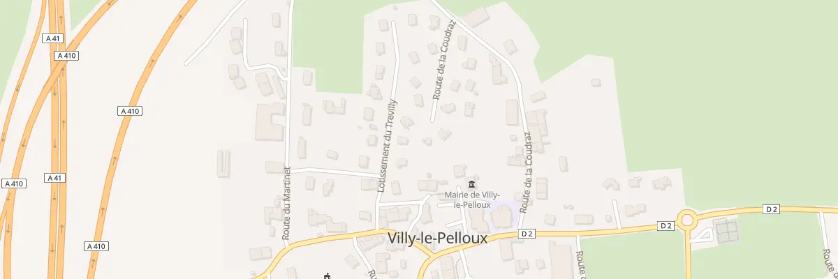 Plan du 36 Lot du Trévilly à Villy-le-Pelloux