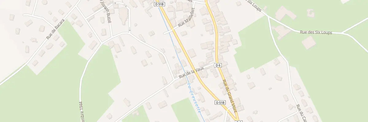 Plan du 5 Rue du General de Gaulle à Breurey-lès-Faverney