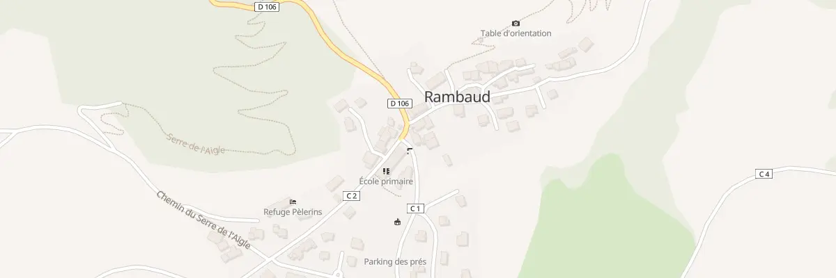 Plan du 1 Rue des 4 Vents à Rambaud