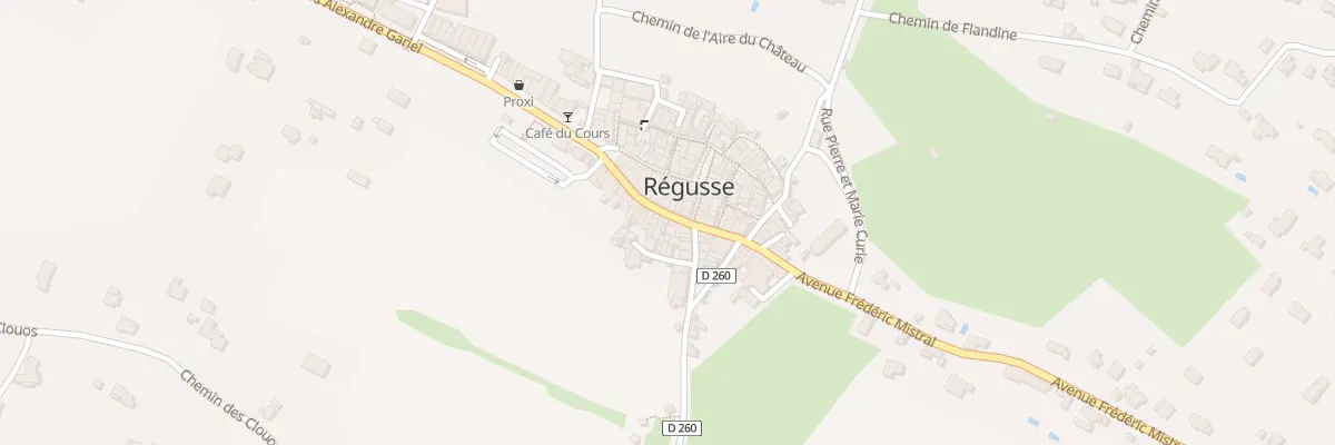 Plan du 5153 Grand Rue à Régusse
