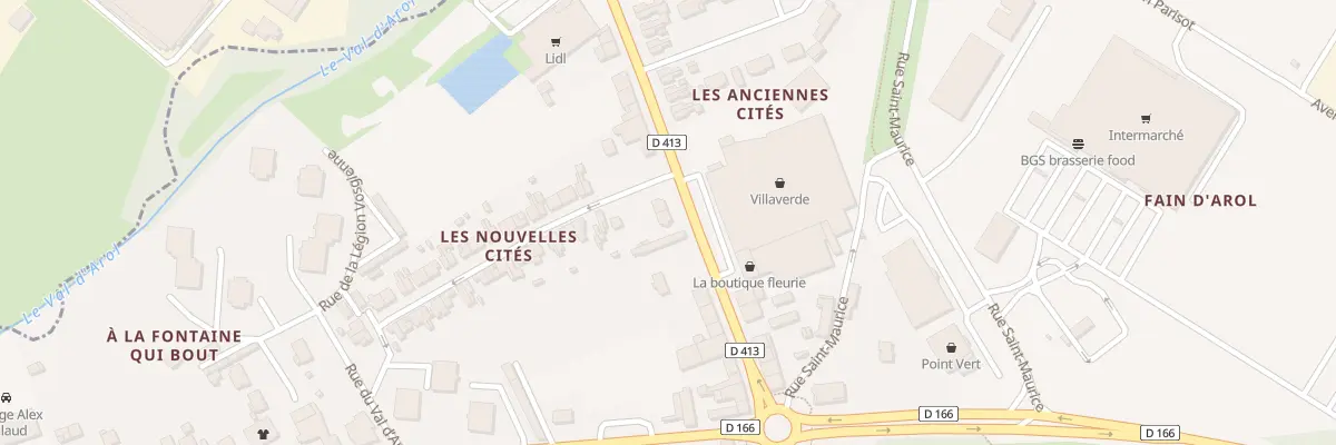 Plan du 342 Av Victor Hugo à Mirecourt