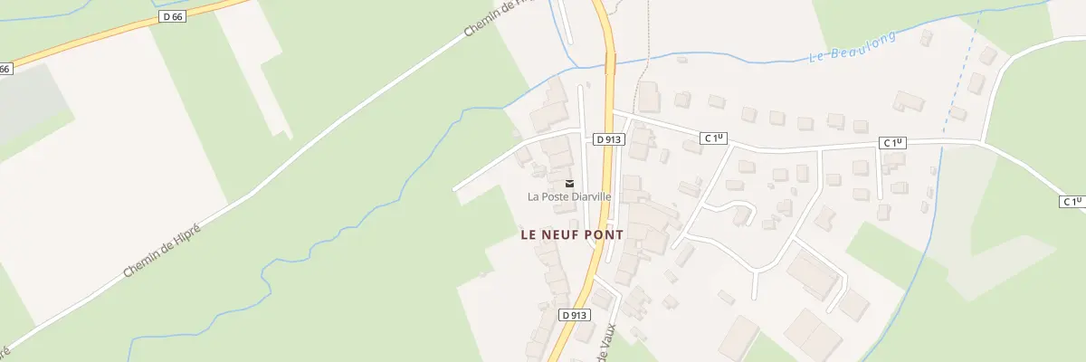 Plan du 12 Rue de Mirecourt à Diarville