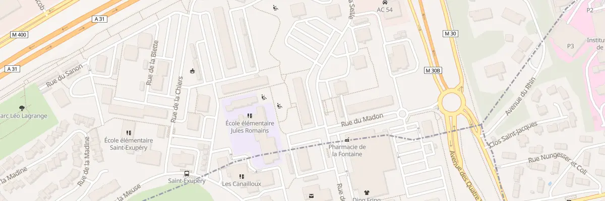 Plan du 5 Rue de la Seille à Maxéville