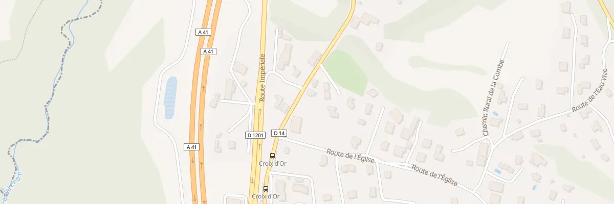 Plan du 146 Rte des Diacquenods à Fillière