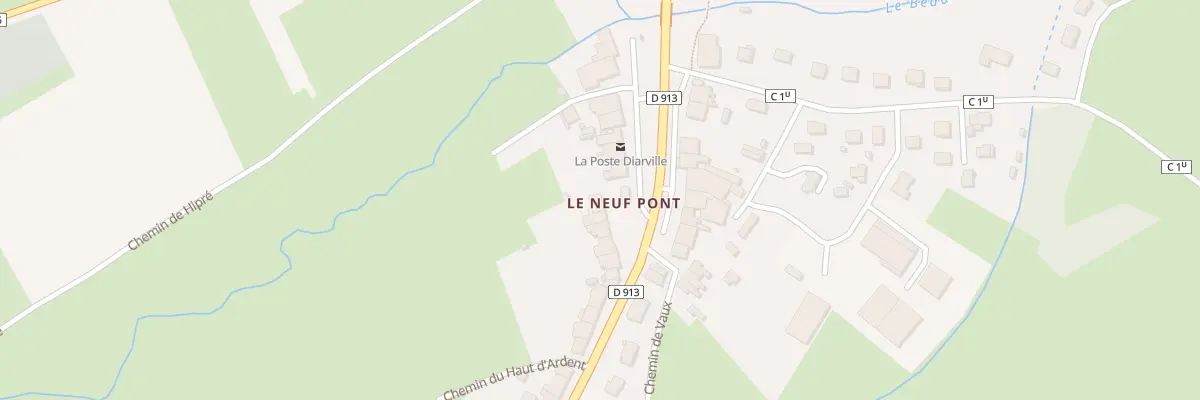 Plan du 18 Rue de Mirecourt à Diarville