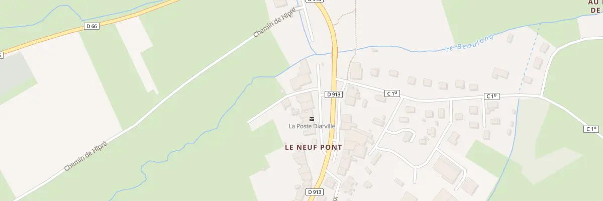 Plan du 8 Rue de Mirecourt à Diarville