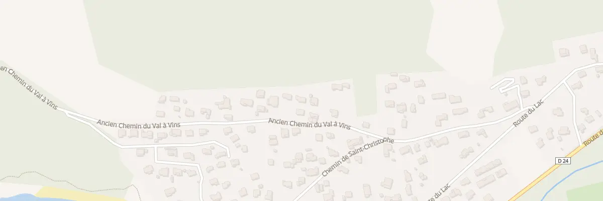 Plan du 14 Che de Vins au Val à Vins-sur-Caramy
