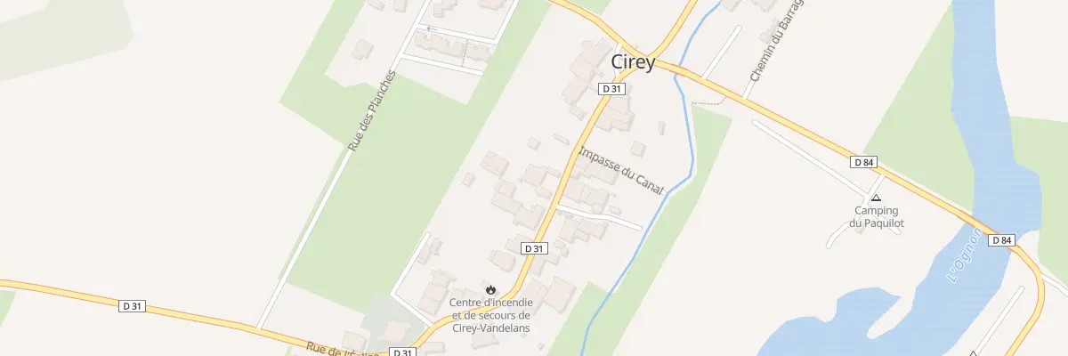 Plan du 19 Rue de l’Eglise à Cirey