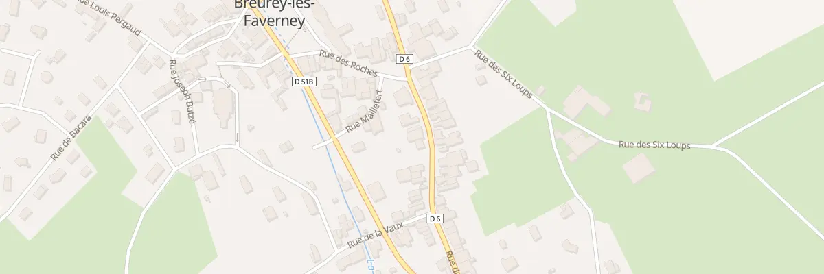Plan du 3 Rue du Grand Mont à Breurey-lès-Faverney